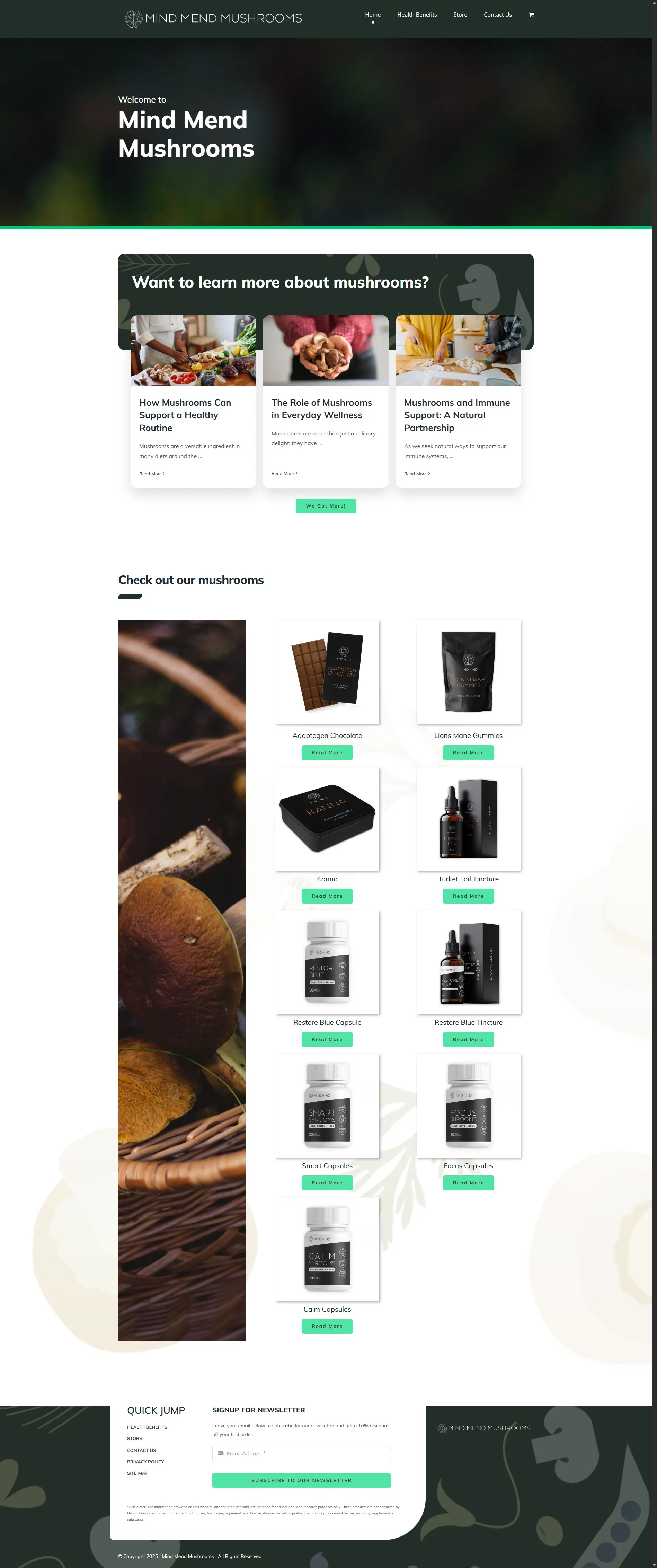 Mind MND project screenshot